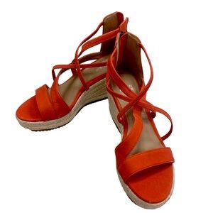 New Eileen Fisher Wedge Sandals